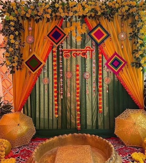 Haldi Decoration