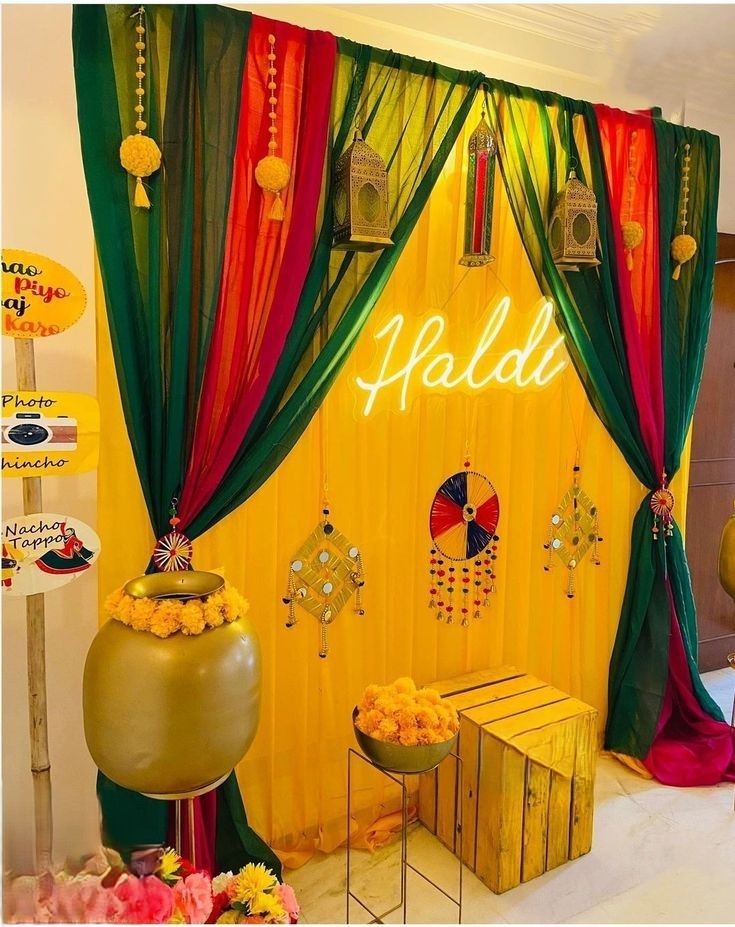 Haldi Decoration